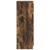 815075 Sideboard Smoked Oak 60x35x98,5 cm Engineered Wood
