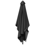 Garden Parasol 200 x 300 cm Polyester Rectangular Anthracite 42036170