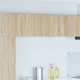 Hanging Cabinet 2 pcs Sonoma Oak and White 50 x 31 x 40 cm 884151