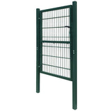 2D Fence Gate Green 100x160 cm 141751