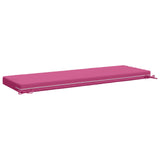 2-Piece Bench Cushions SOEST 2 pcs 100% Polyester Pink 950347
