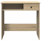 Desk Sonoma Oak 80x40x75 cm Engineered Wood 860474