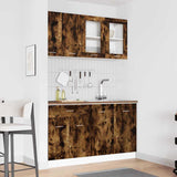 Kitchen Unit Lyon 4 pcs Smoked Oak Engineered Wood 3388345