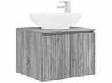 Bathroom Cabinet Set 5 pcs Grey Sonoma Engineered Wood 3406476