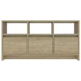 TV Cabinet Sonoma Oak 102x37.5x52.5 cm Engineered Wood 809803