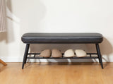 Leather Shoe Storage Bench 72790900