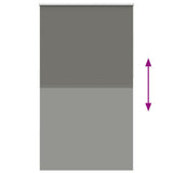 Roller Blind Blackout Grey 145x230 cm Fabric Width 141.6 cm Polyester 4011215