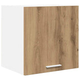 Hanging Cabinet 2 pcs Artisan Oak and White 40 x 31 x 40 cm 884145