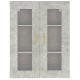 Hanging Wall Cabinet Concrete Grey 69.5x34x90 cm 812280