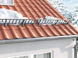 Roof Snow Guard Anthracite 300 x 29.5 x 34.5 cm Steel 42028450