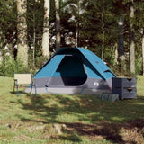 ZNTS Camping Tent Dome 2-Person Blue Waterproof 94774