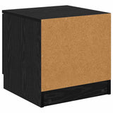 Bed Cabinet 2 pcs Black Oak 40 x 39 x 40cm Engineered Wood 880500