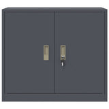Storage Cabinet Anthracite 80 x 40 x 70 cm Steel 891678