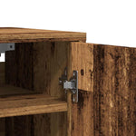 ZNTS Shoe Cabinets 2 pcs Old Wood 32x35x70 cm Engineered Wood 856705