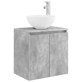 Bathroom Cabinet Set 3 pcs Concrete Grey 49.5 x 35 x 63 cm 3405620