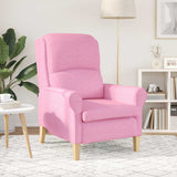 Armchair Pink 76 x 94 x 102 cm Fabric 42009850