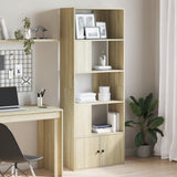 Bookcase Sonoma Oak 70x36x189 cm Engineered Wood 3295319
