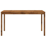 Garden Bar Table Natural 196 x 80.5 x 105 cm Solid Acacia Wood 901264