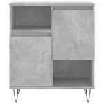 Sideboards 2 pcs Concrete Grey Engineered Wood 3190129