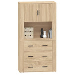 Highboard Sonoma Oak Engineered Wood 3185386
