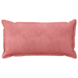 Cushion Cover 12 pcs HOUTEN Pink 40 x 80 cm Velvet 918090