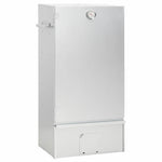 BBQ Oven Smoker with Table Galvanised Steel 3187618