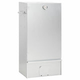 BBQ Oven Smoker with Table Galvanised Steel 3187618