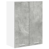 Hanging Cabinet Concrete Grey 60 x 31 x 80 cm Engineered Wood 884277