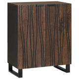 Sideboard Walnut 60 x 33.5 x 75 cm Solid Mango Wood 4018010