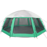 Pool Tent with Removable Fly & Mesh Walls Sea Green 612x612 cm 4100638