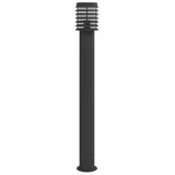 Outdoor Floor Lamps 3pcs Black 110cm Stainless Steel 4006364