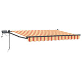 Manual Retractable Awning with LEDs Multicolour 2.5 x 2 m 3419349