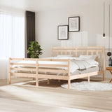 Bed Frame without Mattress Super King Solid Wood 3100669