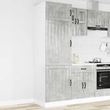Kitchen Cupboard Lucca Concrete Grey Engineered Wood 853871