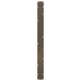 Dining Table Legs U-Shaped 2 pcs Natural Steel 100x cm Steel 4013199