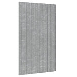 Roof Panels 12 pcs Galvanised Steel Silver 80x45 cm 317209