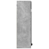 Bathroom Mirror Cabinet Concrete Grey 64x20x66.5 cm Engineered Wood 856939