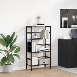 Bookshelf Black Oak 60 x 29.5 x 115 cm Engineered Wood 883922