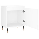 Bedside Cabinets 2 pcs White 40x30x50 cm Engineered Wood 826813