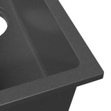 Kitchen Sink Grey 21 x 44 x 14 cm Granite 4012356