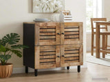 Storage Cabinets Natural 60 x 33 x 75 cm Solid Mango Wood 4018870