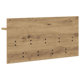 Wall-Mounted Coat Rack with Shelf Artisan Oak 80 x 40 x 12 cm 874442