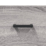 Highboard Grey Sonoma 69.5x34x180 cm Engineered Wood 3199879