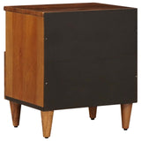 Bedside Cabinet Brown 40 x 33 x 46 cm Solid Mango Wood 4018230