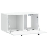 Wall-Mounted TV Cabinet White 59.5 x 31 x 30 cm Engineered Wood 898195