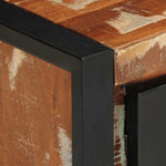 Coffee Table Multicolour 90x50x36 cm Solid Wood Reclaimed 4013554