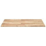 Table Top Rectangular 100x80x2 cm Solid Wood Acacia 4008763