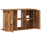 Aquarium Stand Old Wood 121x41x58 cm Engineered Wood 857282