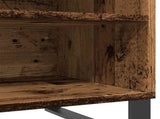 Record Cabinet Old Wood 84.5x38x48 cm Engineered Wood 857244