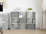 Sideboard with Drawer Concrete Grey 88.5 x 29 x 84.5 cm 8000487